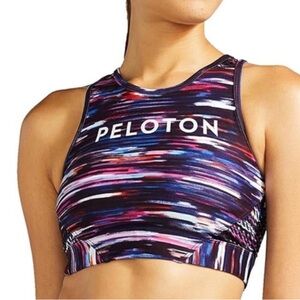 NWT Peloton Melody High Neck Sports Bra Lightweight Comfort Fit Womens Size‎ S